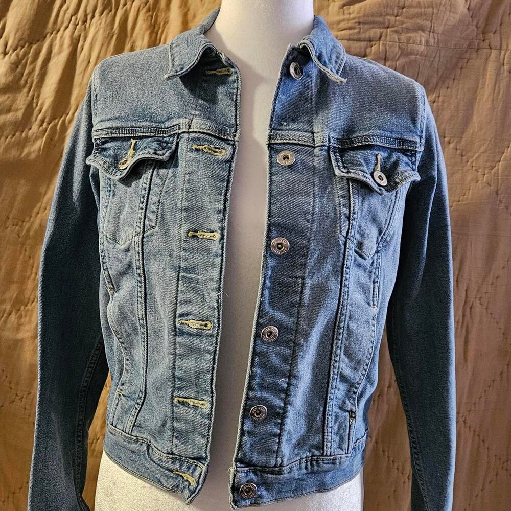 Levis denizen womens denim trucker